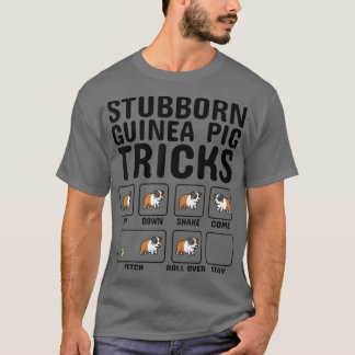 頑固なモルモットのトリックPet Tシャツ