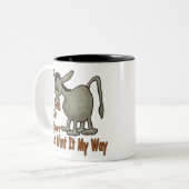 頑固なラバ ツートーンマグカップ (正面左)