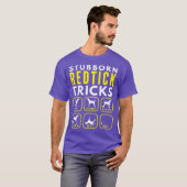 頑固なレッドティックのトリック - 犬の訓練 Tシャツ (正面フル)