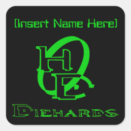 頑固な保守主義者のゲーマーのグラフィックはあなたのGamertagに入ります スクエアシール