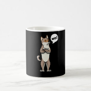 頑固な四国犬 コーヒーマグカップ