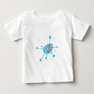 頑固な月のLAGOMORTH ベビーTシャツ
