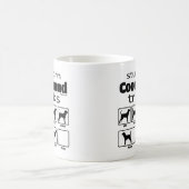 頑固な犬のトリック コーヒーマグカップ (中央)