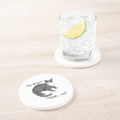 頑固な猫 コースター (側面)