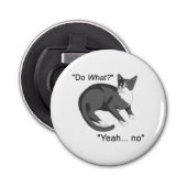 頑固な猫 栓抜き (正面)