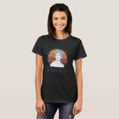 頑固な頭部強女の社会Book Lover Cl Tシャツ (正面フル)