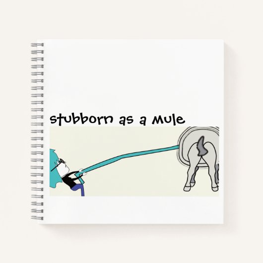 頑固な ノートブック (正面)