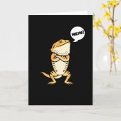 頑固ひげ竜ポゴナ爬虫類トカゲ カード (黄色い花)