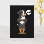 頑固アペンツェラーセネンフンド カード (黄色い花)