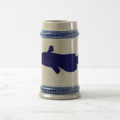 頑固者のナマズ ビールジョッキ (中央)