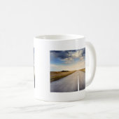 頑張る コーヒーマグカップ (正面右)