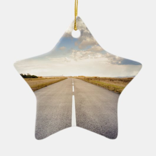 頑張る セラミックオーナメント (正面)