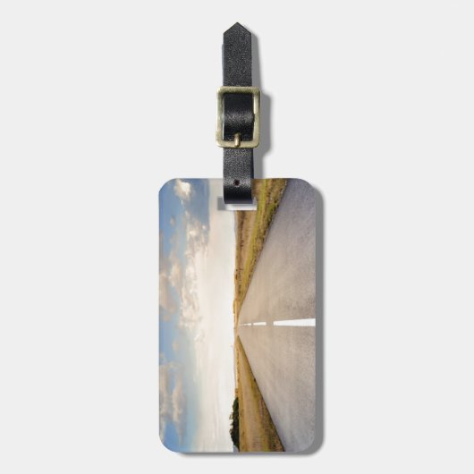 頑張る ラゲッジタグ (正面縦)