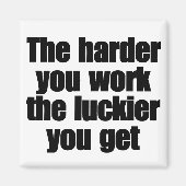 頑張れば頑張れば頑張れば頑張れ マグネット (正面)