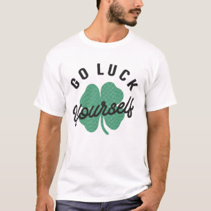 頑張れアイリッシュおもしろいSt patricks day Tシャツ