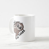 頑張れナマケモノ コーヒーマグカップ (正面左)