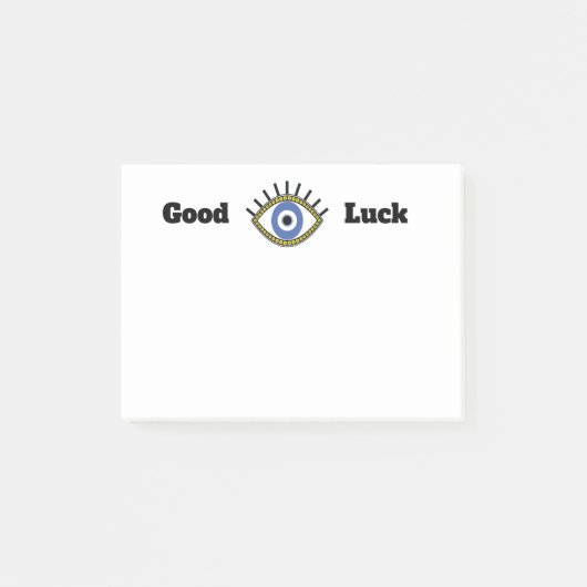 頑張れ青い目のタリスマン ポストイット (正面)