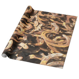 頑張れ馬蹄形 ラッピングペーパー