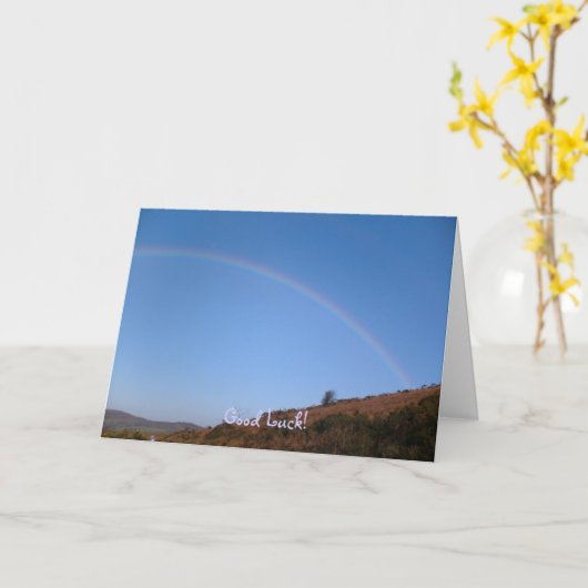 頑張れ！ カード (黄色い花)