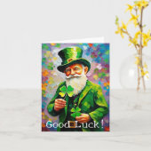 頑張れ！ カード (黄色い花)