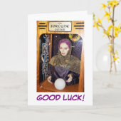 頑張れ！グリーティングカード カード (黄色い花)