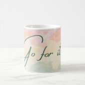 頑張れ コーヒーマグカップ (中央)