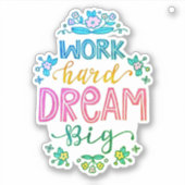 頑張れ シール (正面)