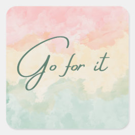 頑張れ スクエアシール