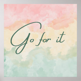 頑張れ ポスター