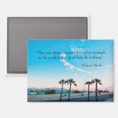 頑張れ。 マグネット (正面/裏面)