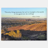 頑張れ。 マグネット (正面)