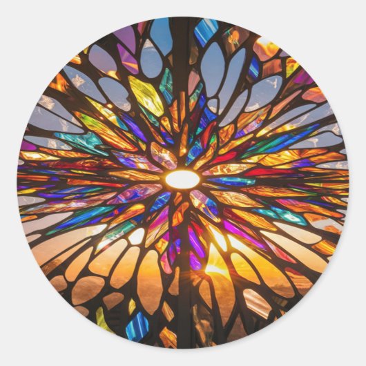 頑張れ。 ラウンドシール (正面)