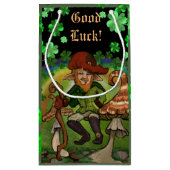 頑張れ！レプレショーンクローバーズスモール抱き枕 スモールペーパーバッグ (裏面)