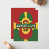 頑張れ!「喜びで満たされた日が欲しいな ノートカード (正面/裏面インサイチュ)