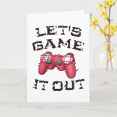 頑張ろう カード (黄色い花)