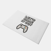 頑張ろう ドアマット (アングル)