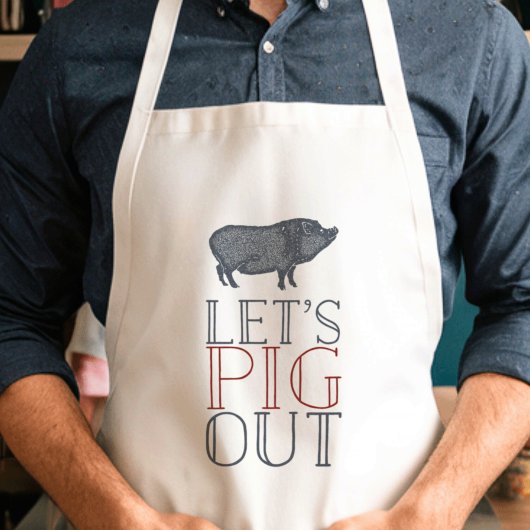 頑張ろう | 夏のバーベキュー スタンダードエプロン