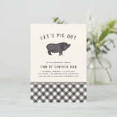 頑張ろう |夏のBBQパーティー 招待状 (スタンド正面)