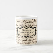 頑強で、頑固な女の子! コーヒーマグカップ (中央)