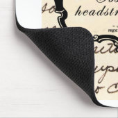 頑強で、頑固な女の子! マウスパッド (コーナー)