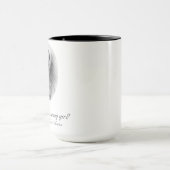 頑強で、頑固な女の子! マグカップ (中央)