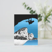 頓斎ビーチ登山タイ ポストカード (スタンド正面)