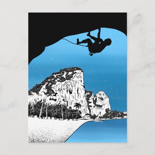 頓斎ビーチ登山タイ ポストカード (正面)