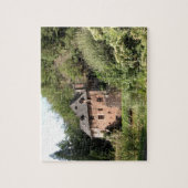 領主の邸宅(写真)の眺め ジグソーパズル (縦)