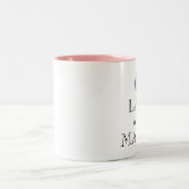 領主夫人 ツートーンマグカップ (中央)