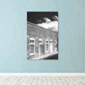 領土スタイルアーキテクチャ, Santa Fe,新規 キャンバスプリント (インサイチュ (ウッドフロア))