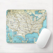 領土獲得統一された州図 マウスパッド (マウス)