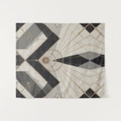 領域幾何学タペストリー タペストリー (正面(横))