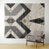 領域幾何学タペストリー タペストリー (インサイチュ(横))