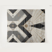 領域幾何学タペストリー タペストリー (正面(横))